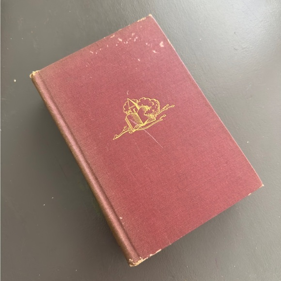 Literature in New England Vintage Red Hardcover Book Van Wyck Brooks 1944 USA - Picture 11 of 14